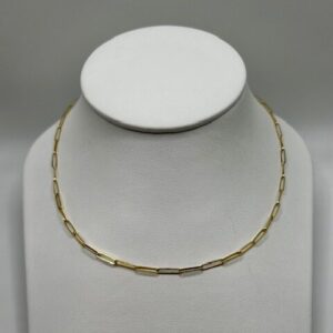 Elongated Link Chain