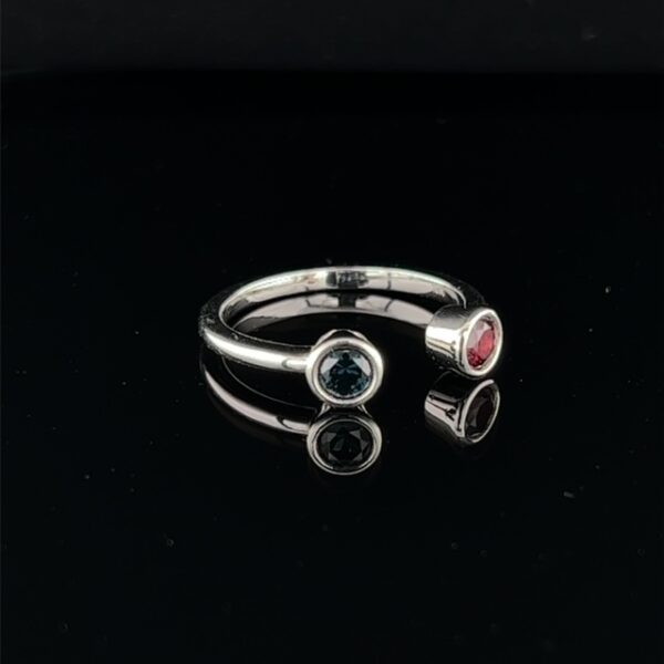 Floating Dreams Two Stone Spinel Ring