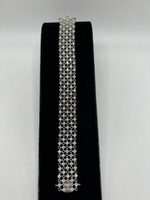 6.95ct Mesh Diamond Bracelet