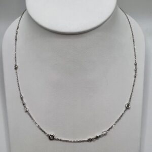 Diamonds by the Yard Adjustable Necklace