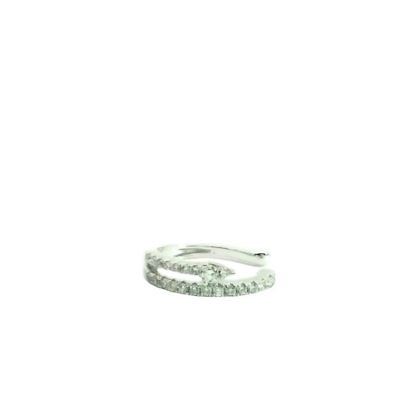 Double Row Diamond Ear Cuff
