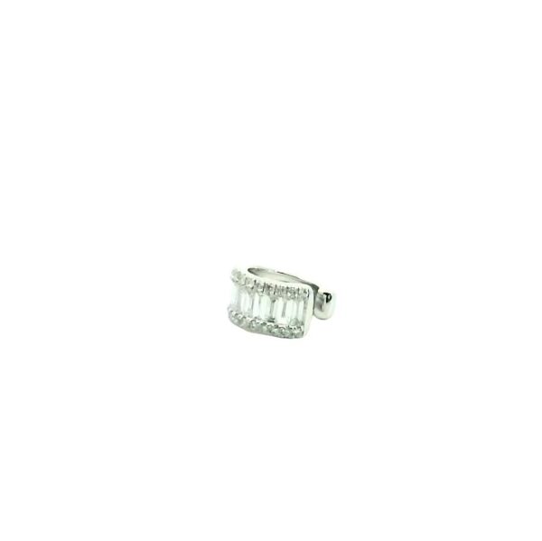 Sparkling Diamond Earring Cuff