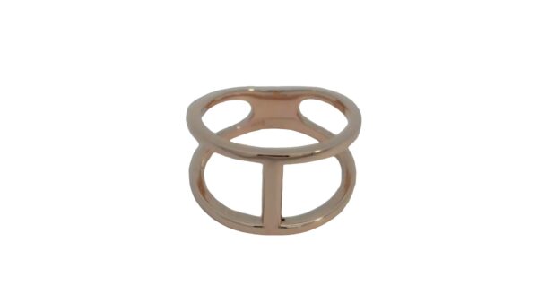 14KT Rose Gold Negative Space Ring