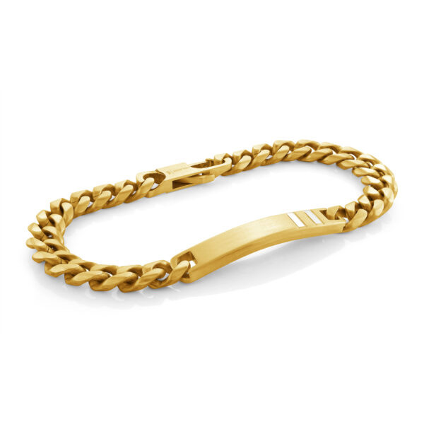 7.7MM Curb Adjustable Bracelet