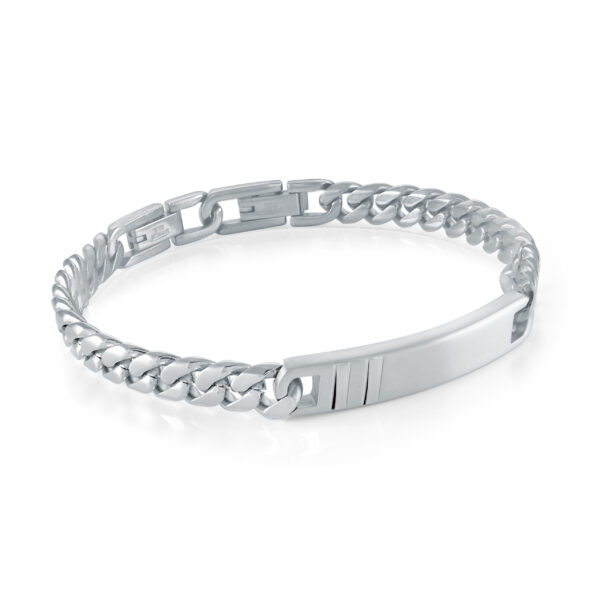 7.7MM Curb Adjustable Bracelet