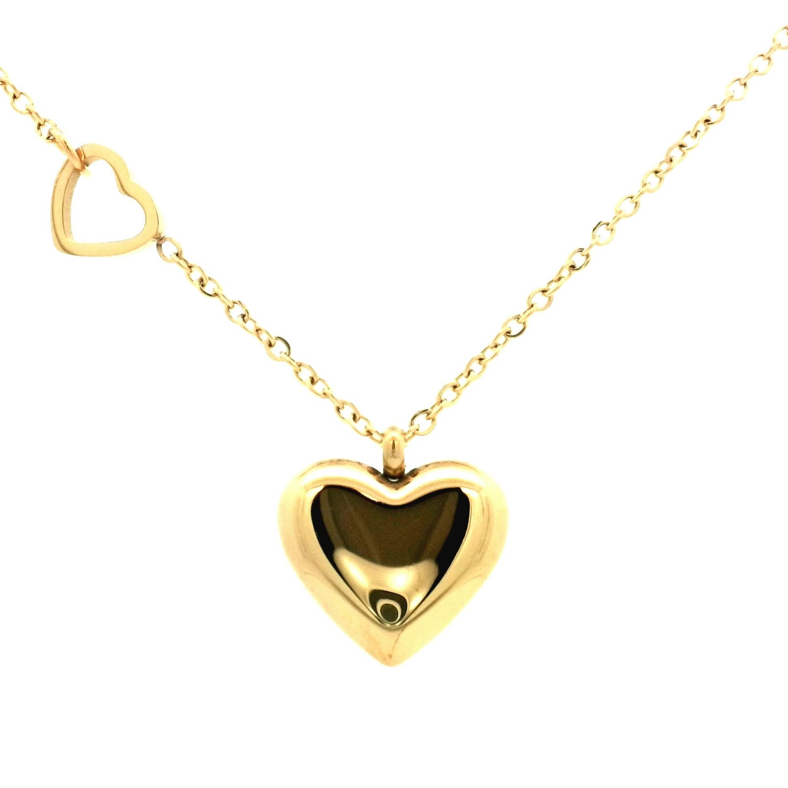 Double Heart Necklace