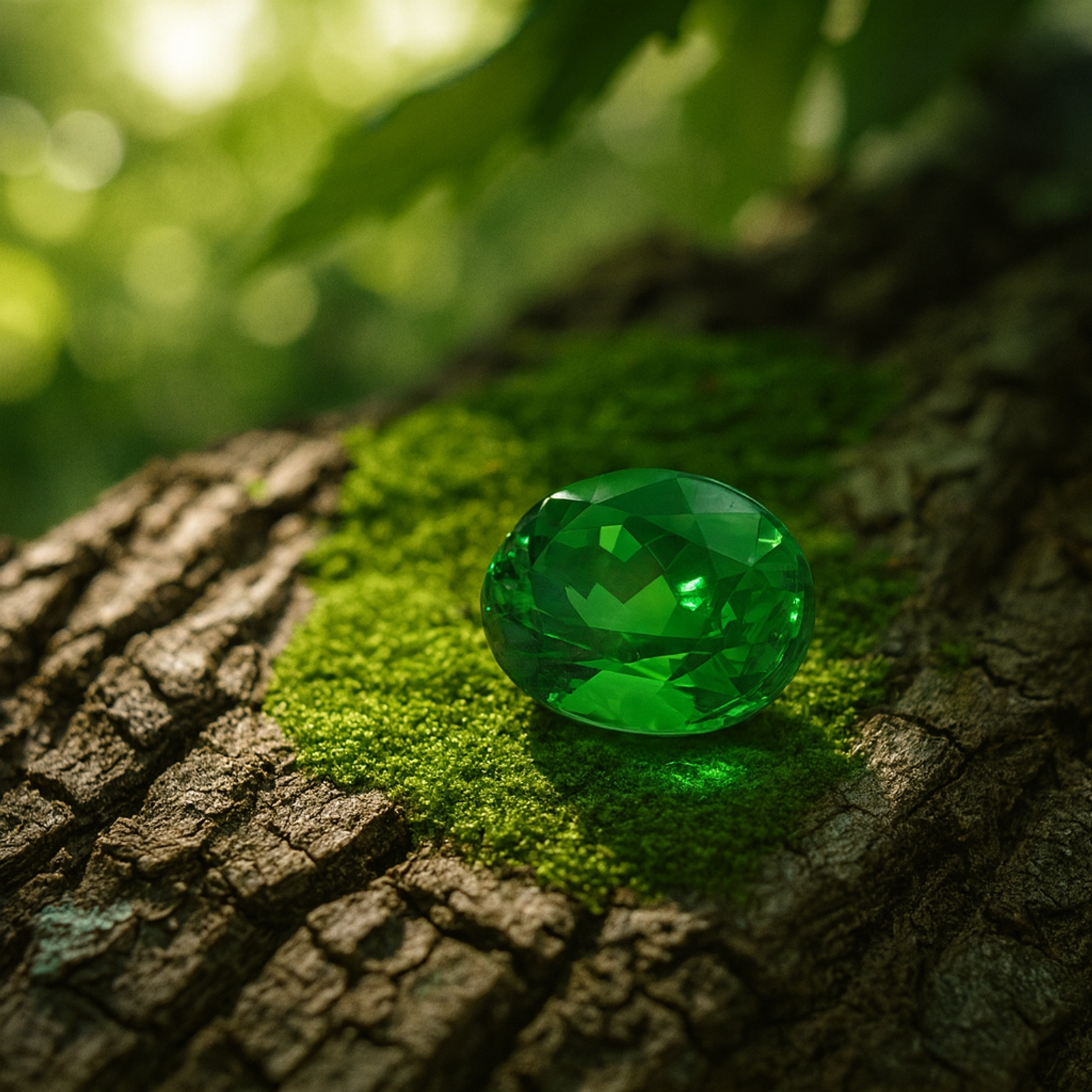 Oval Cut 7.18ct Loose Tsavorite Gemstone